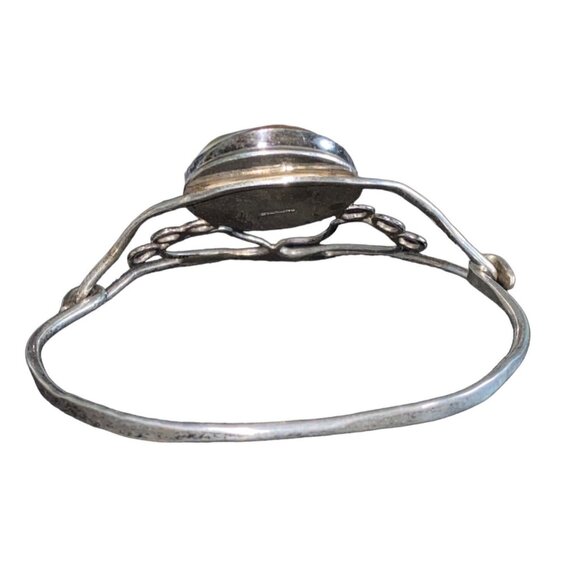 Bracelet 7" Shell Sterling Silver 925 Feet Hippie Handmade Artisan - Picture 4 of 7